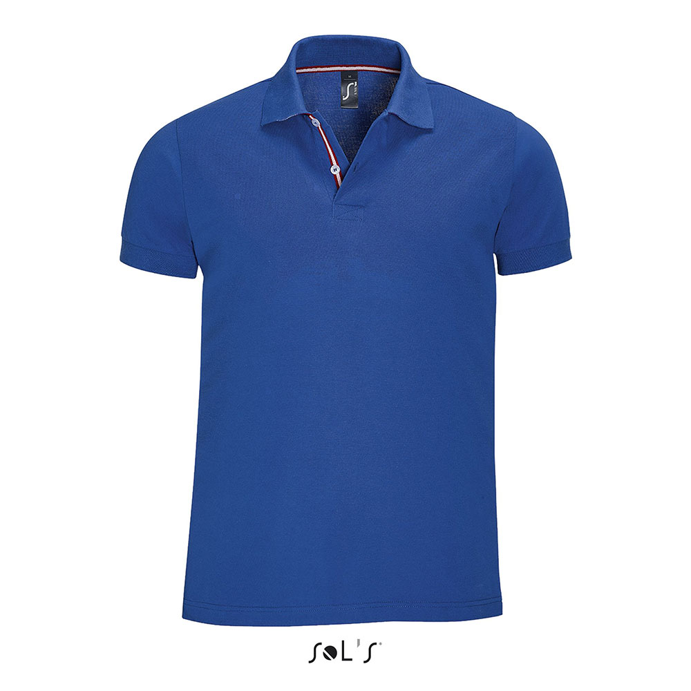 Pamučna muška polo majica Patriot Royal Blue veličina XL Sols 00576