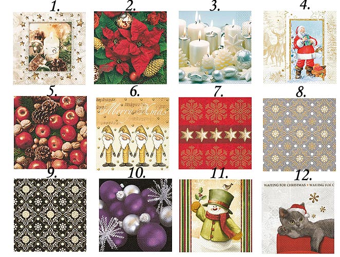 Salvete Sa Novogodišnjim Motivima