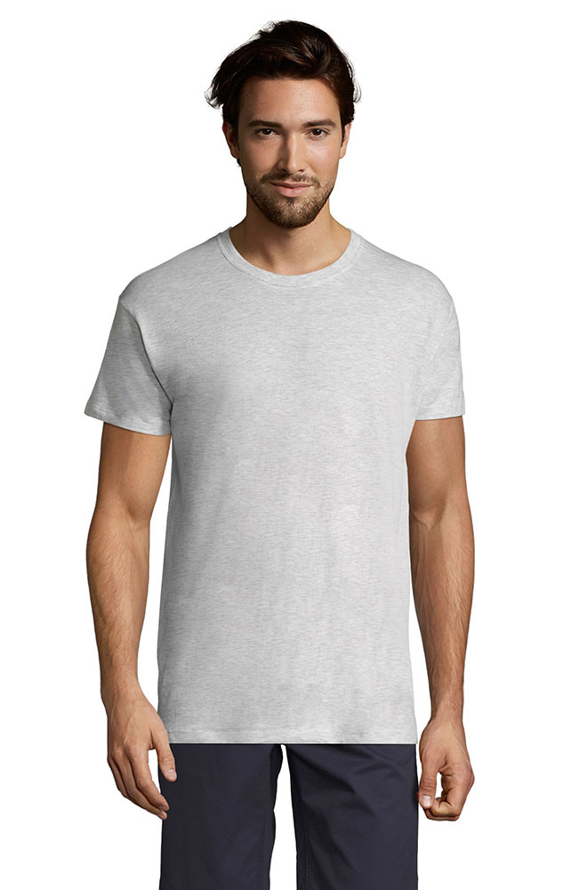 Sols Muška pamučna majica Regent Ash veličina XL 11380 - Image 1