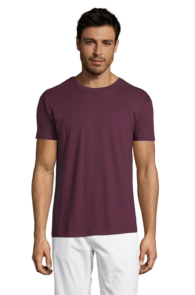 Sols Muška pamučna majica Regent Burgundy veličina 3XL 11380