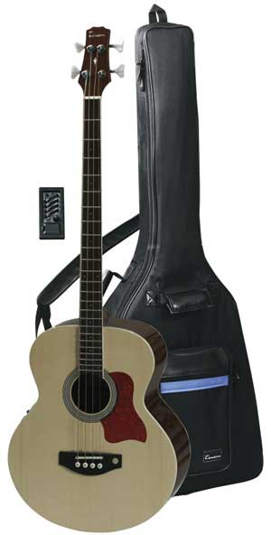 Tenson Jumbo Premium - Akustična Bas Gitara sa torbom