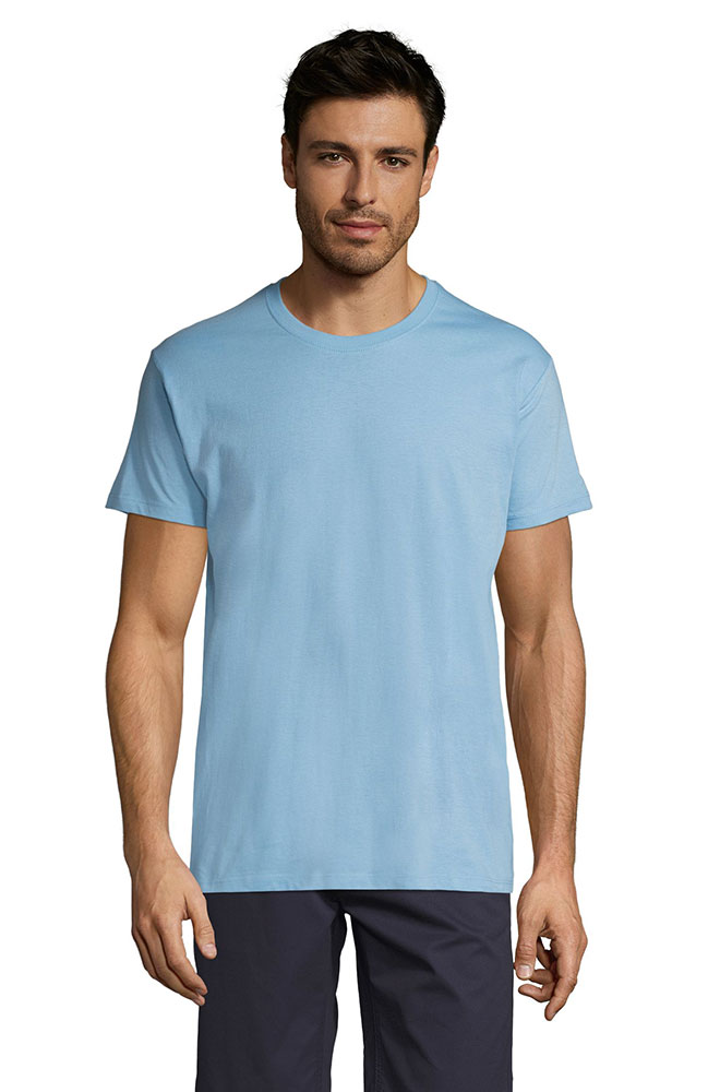 Sols Muška pamučna majica Regent Sky Blue veličina 3XL 11380