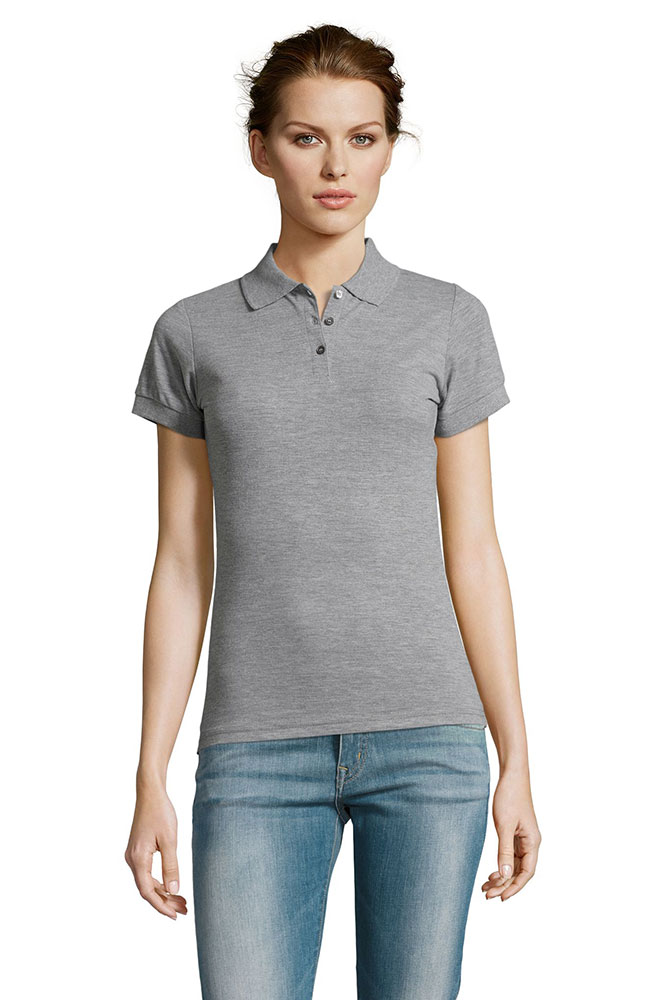 Sols Ženska polo majca Prime Grey Melange veličina L 00573