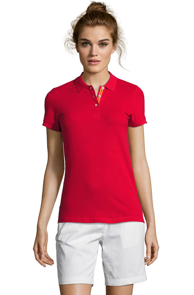 Ženska polo majca Patriot Red veličina XL Sols 01407