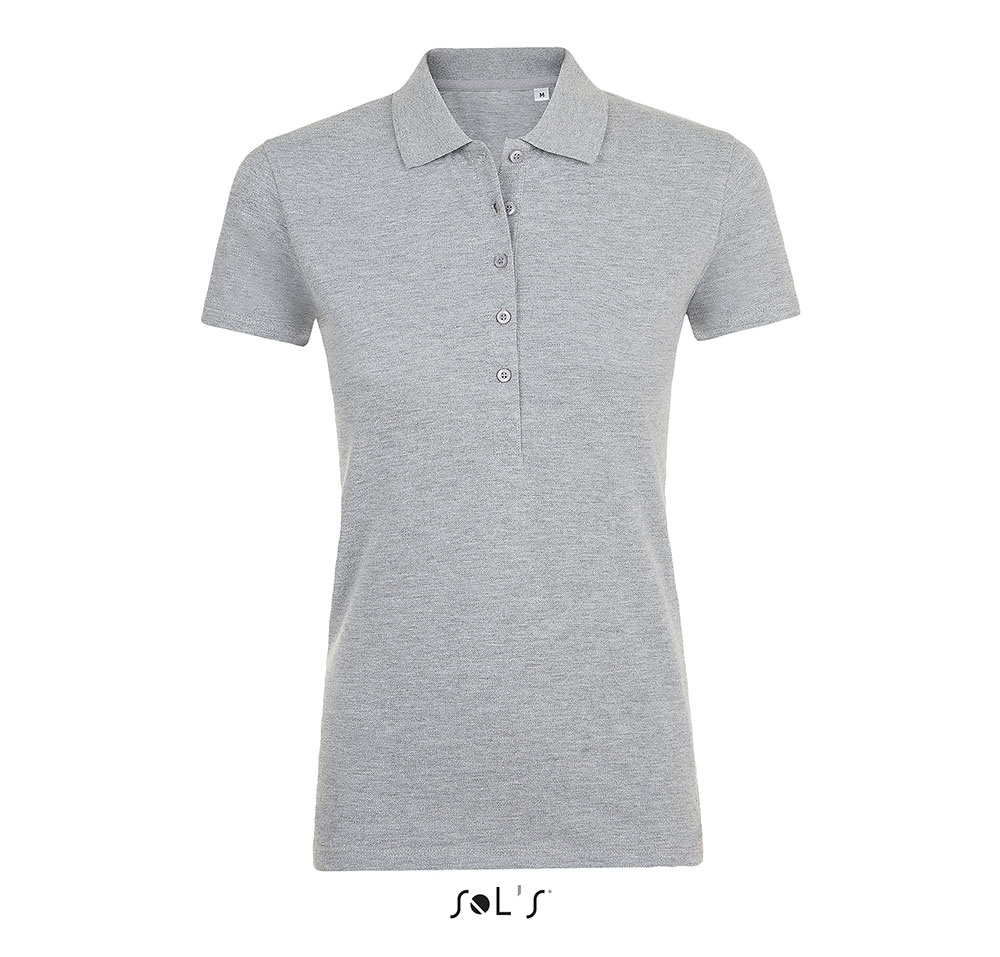 Sols Ženska majca sa kragnom Phoenix Grey veličina L Sols 01709