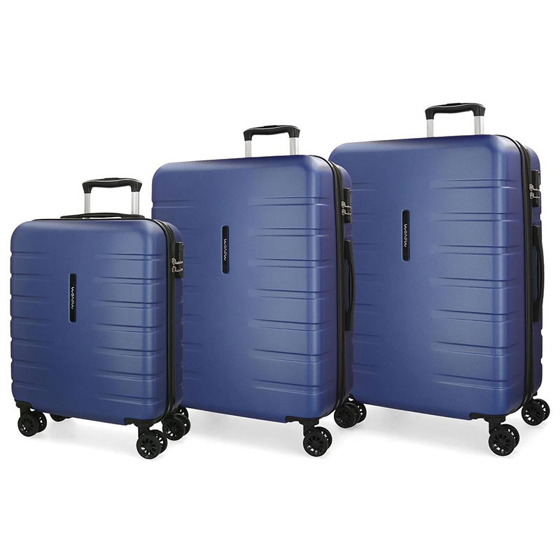 Koferi Movom Turbo Blue Set 55cm-69cm-79cm 58294