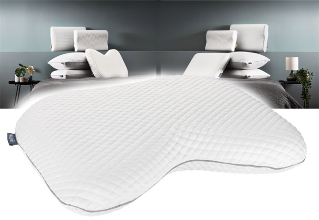 Anatomski jastuk od memorijske pene i rashladnog gela Wellpur Eiken