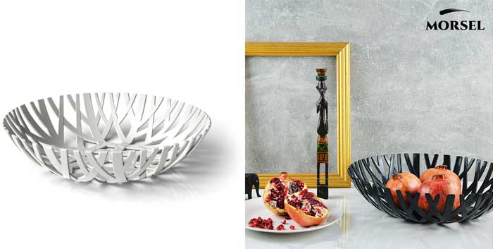 Morsel Činija za voće Savanna White Ivory