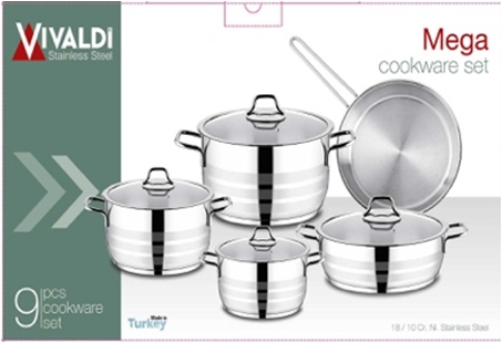 Set posuđa VIVALDI Mega 9 delova