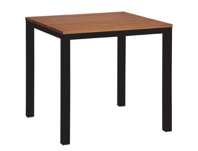 Baštenski sto Mediteraneo 80x80 crni - Image 1