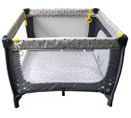 Primebebe Prenosna sklopiva ogradica za bebe BP8305 Grey