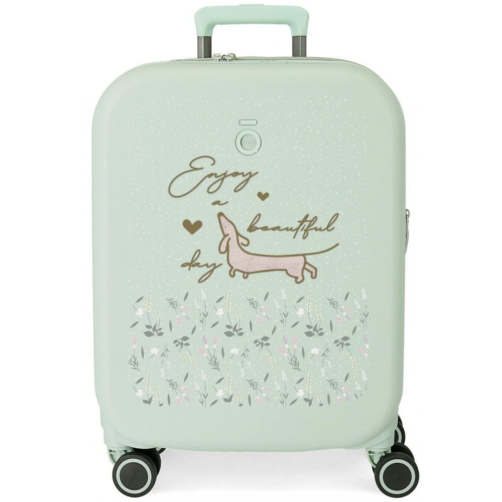 ENSO Kabinski ABS kofer 55cm Beautiful Day mint 95191