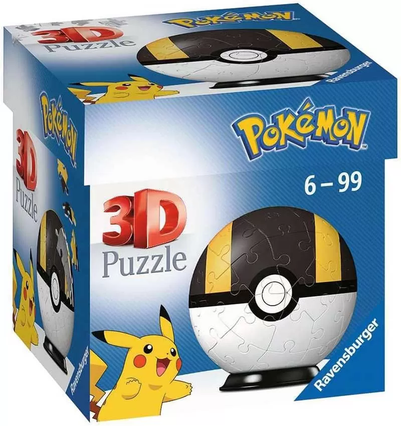 3D Puzzle slagalica Poke lopta Ultra Pokemon 54 dela Ravensburger 11266