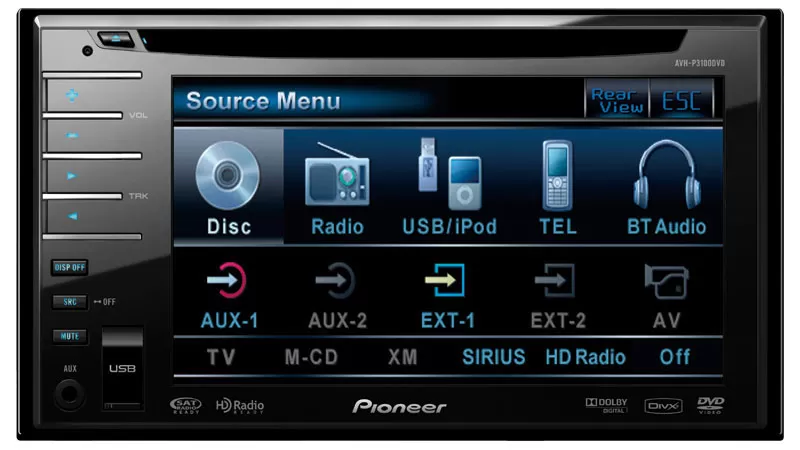PIONEER AVH-P3100DVD Auto DVD player sa USB portom