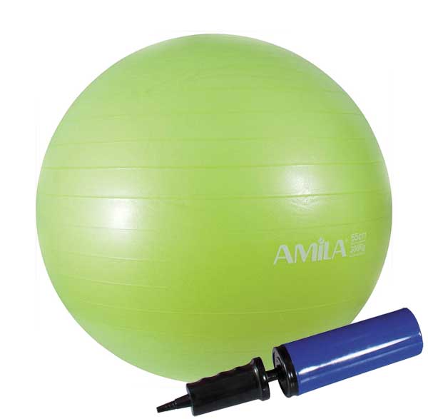 Amila Pilates lopta 65cm 300kg Sa pumpom 48417