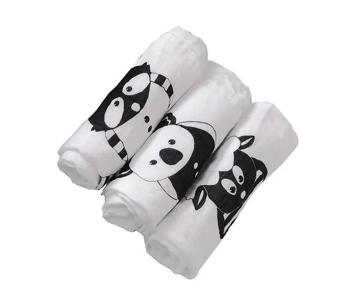 SMART TRIKE Muslin pelena 80x80cm PRIJATELJI 3kom 350121