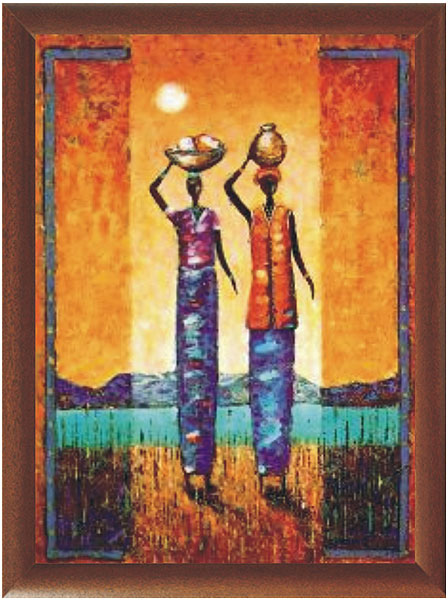 African beauty 35x50