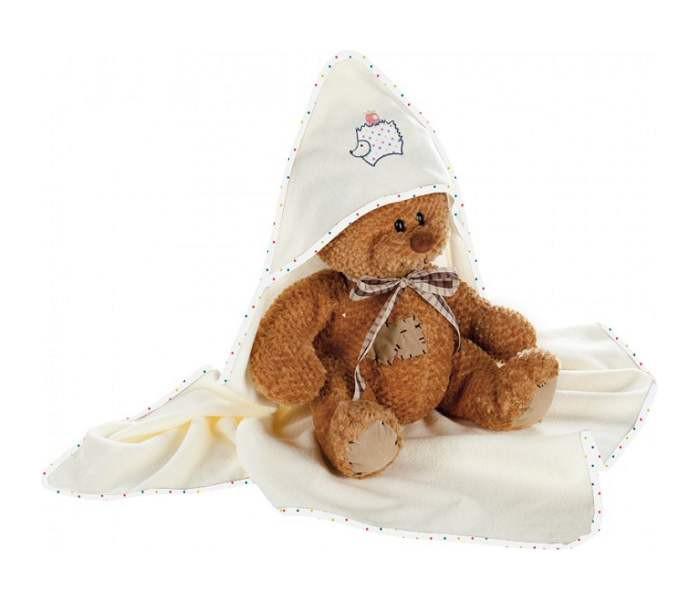 KLUPS Peškir za bebe 100 x 100 cm HEDGEHOGS K042T