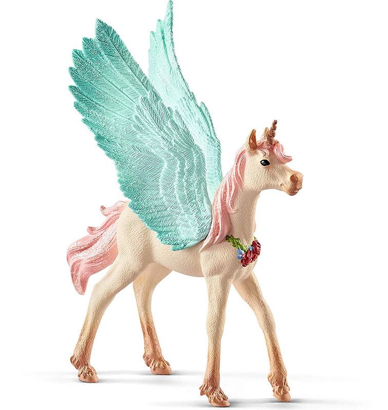 Schleich Figure Bayala - Ukrašeni pegaz - ždrebe 70575