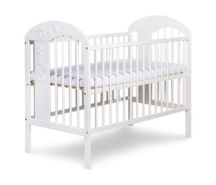 KLUPS Krevetac za bebe RADEK VII White 25-41040