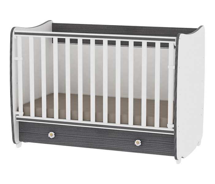 LORELLI Dečiji krevetac DREAM White/Graphite 10150420031