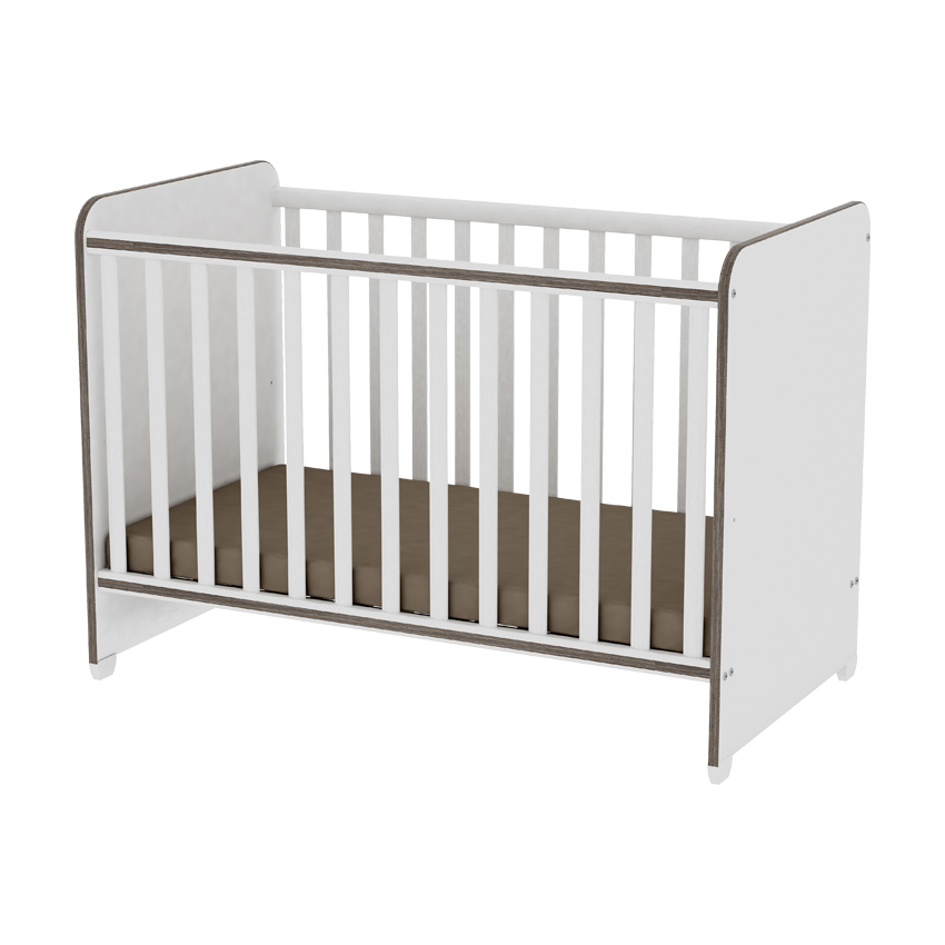 LORELLI Dečiji krevetac SWEET DREAM White/Coffee 10150540027