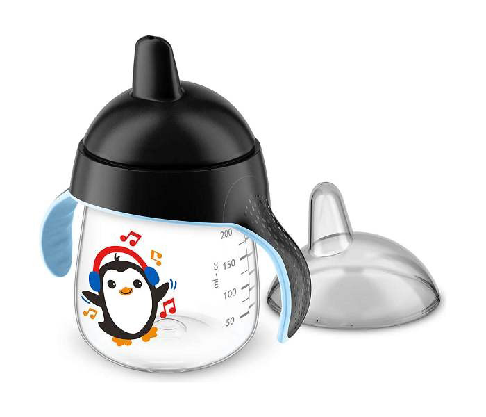 AVENT Premium Magična šolja 260ml 4418 PINGVIN crna SCF753/03