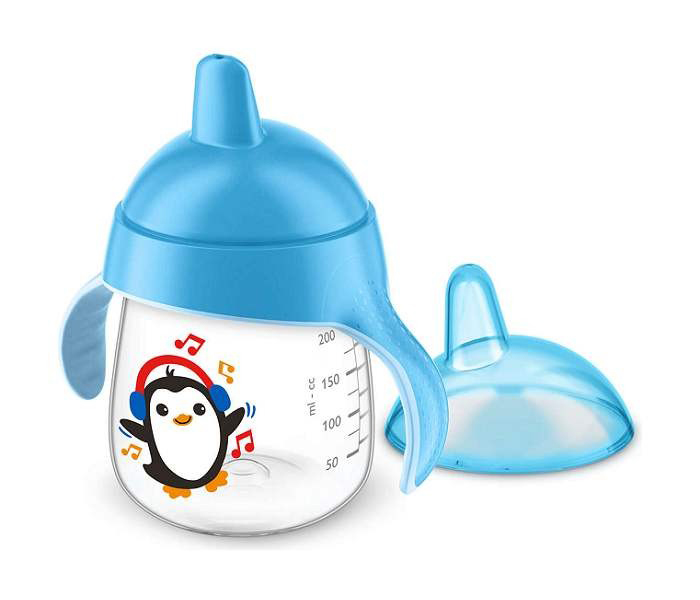 AVENT Premium Magična šolja 260ml 4425 PINGVIN plava SCF753/05