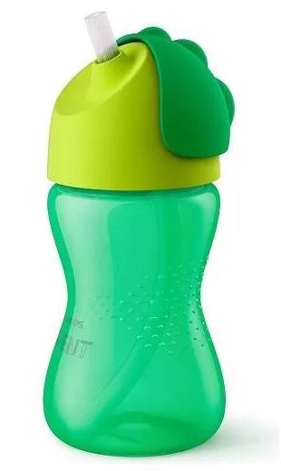 AVENT Magična šolja sa slamkom 300ml 1974 GREEN SCF798/01