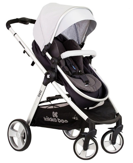 KIKKA BOO Kolica za bebe BALI SUMMER Grey