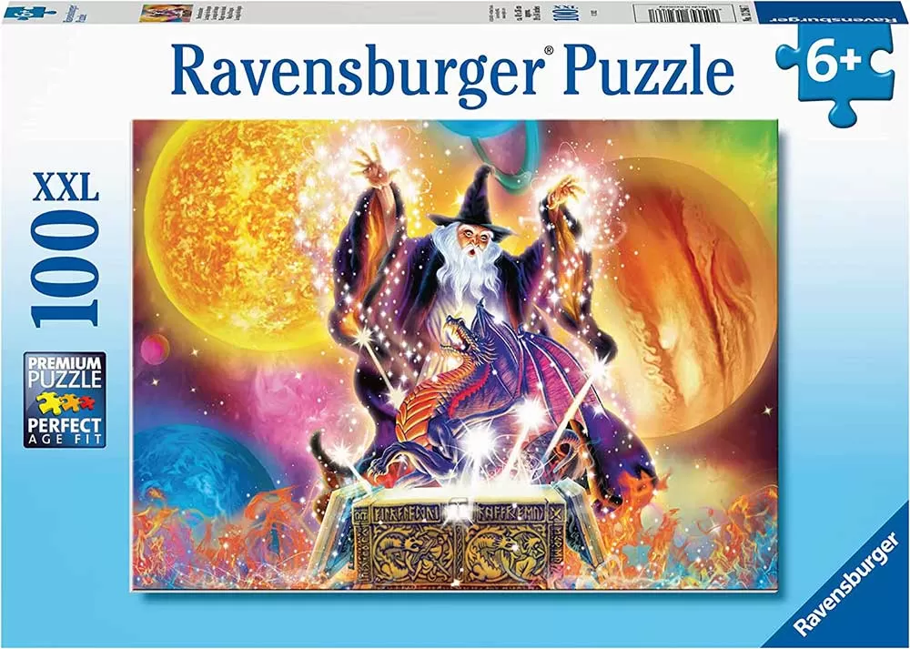 Puzzle slagalice za decu 100XXL delova Čarobnjak i zmaj Ravensburger 13286