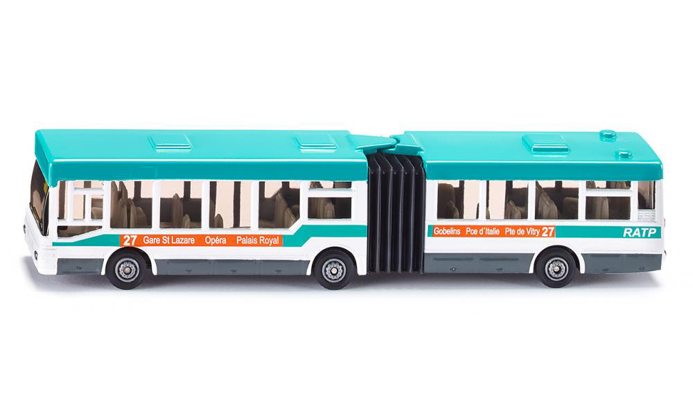 SIKU Zglobni autobus - Articulated Bus RATP 1617001