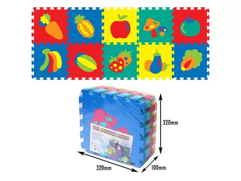 Podne puzzle Voće i povrće 10 komada 320x320mm