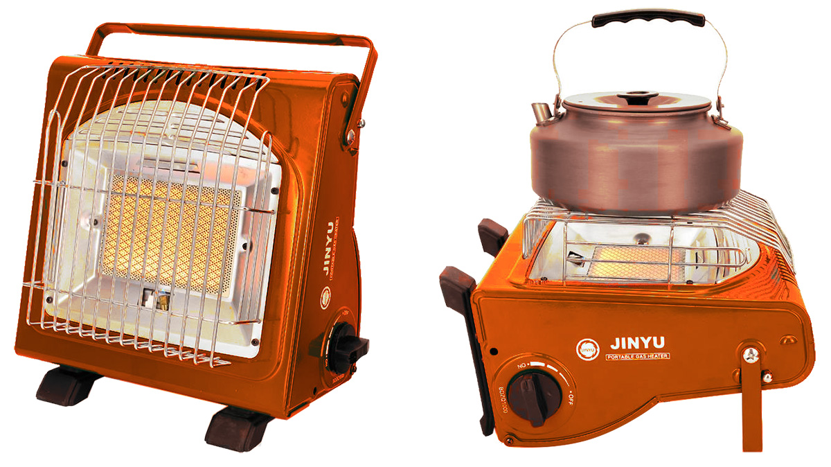 Prenosna plinska grejalica i rešo 2u1 W-GH 2500