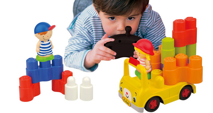 KS KIDS Popbo Blocs - Školski autobus na daljinsko upravljanje - Remote Control School Bus - KA10782