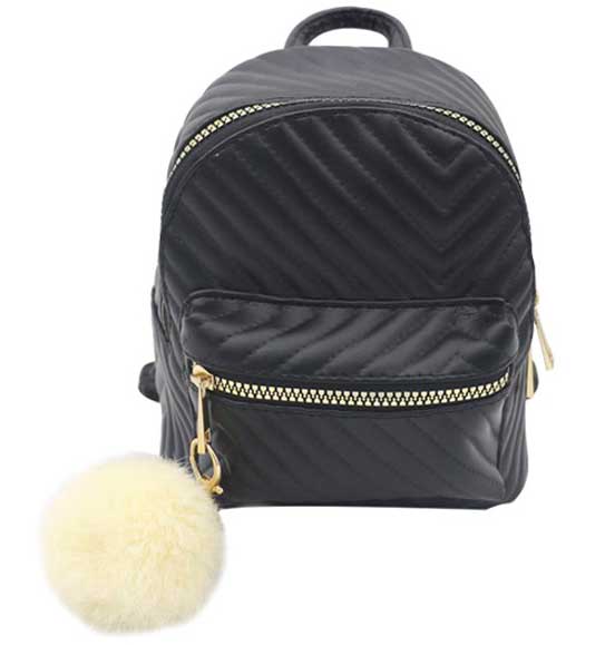 Sazio Modni ranac Lolly 20 Black - Image 1