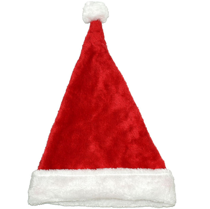 Deda Mrazova Novogodišnja Plišana Kapa