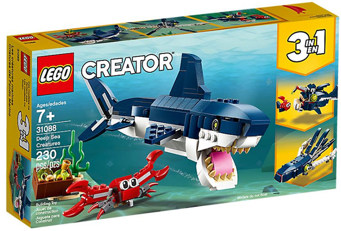 LEGO® Creator Kocke 3u1 - Stvorenja iz morskih dubina 31088