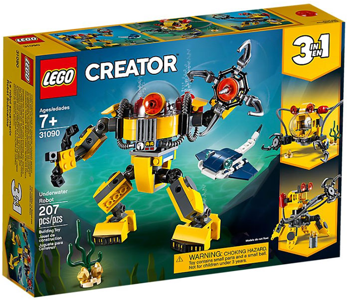 LEGO® Creator Kocke 3u1 - Podvodni robot 31090