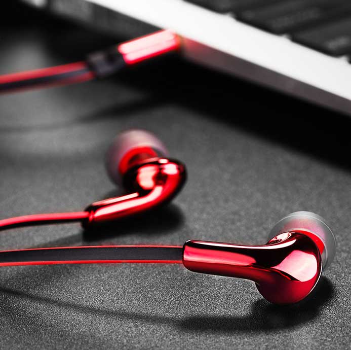 Slušalice sa mikrofonom Hoco M30 Glaring Red