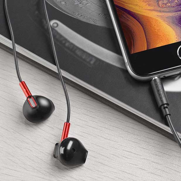 Slušalice sa mikrofonom Hoco M57 Sky Sound Black