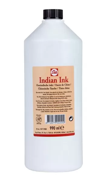 TALENS Indian Ink - Kineski tuš 990ml crni 690250