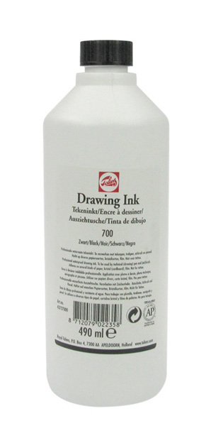 TALENS Drawing Ink - Tuš 490ml crni 690251