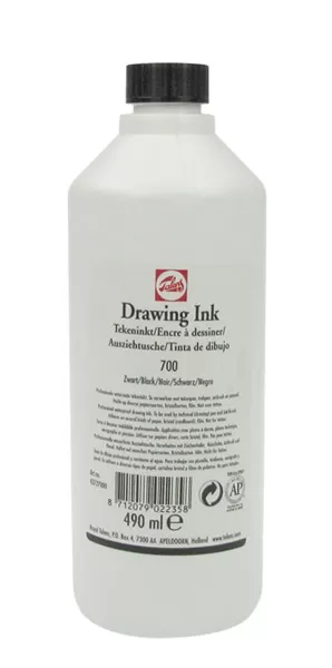 TALENS Drawing Ink - Tuš 490ml crni 690251