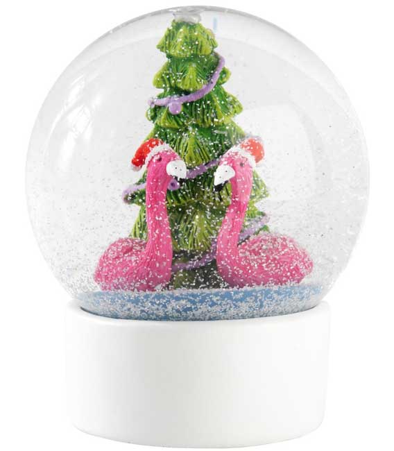 Novogodišnji ukras Snežna kugla Dorrin 12cm