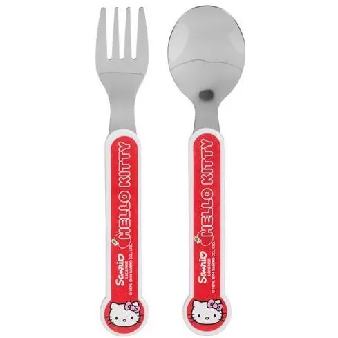 Hello Kitty dečji pribor za jelo - kašika i viljuška