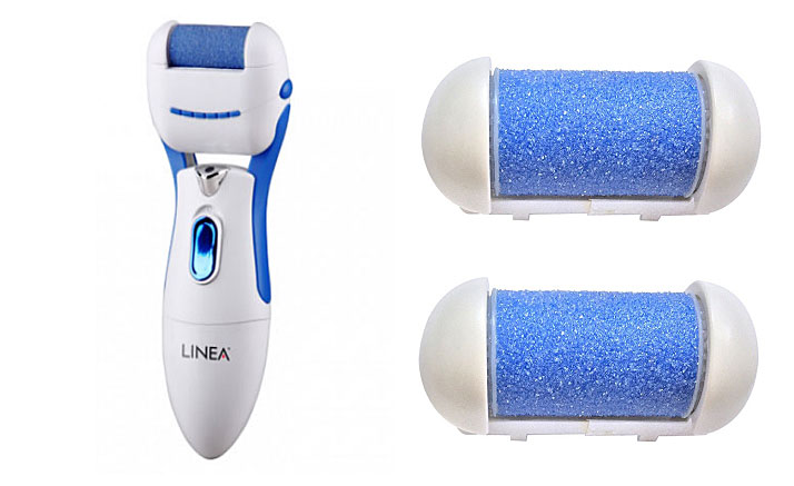 Linea električna turpija za pete sa 2 seta dodatnih turpija 