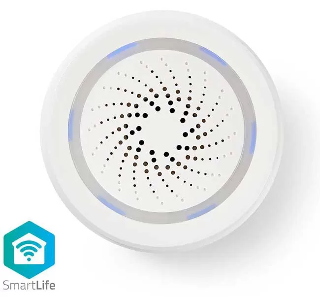 Smart Wi-Fi Alarmna sirena Nedis WIFISI10CWT