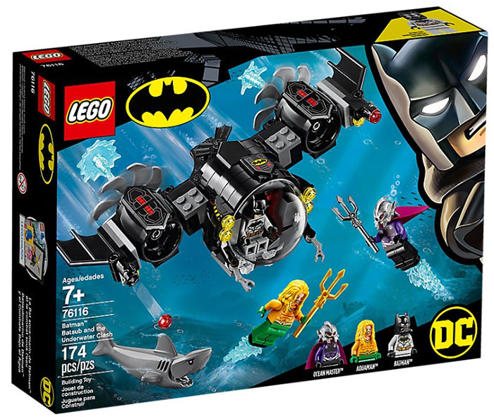 LEGO Kocke Batman - Betsab i podvodni obračun 76116