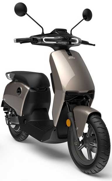 Električni Motocikl - Skuter Super Soco CUX Silver